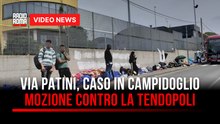 Via Patini, caso in Campidoglio mozione contro la tendopoli