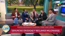 La demanda millonaria de Maxi López a una exinquilina