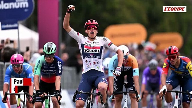 Paul Magnier remporte au sprint la 1re étape du Giro, courue en Bulgarie et marquée par une énorme chute à la fin - Giro