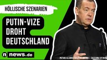 Dmitri Medwedew droht Deutschland: Putin-Vize beschwört "vollständige Zerstörung"