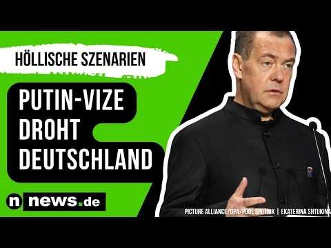 Dmitri Medwedew droht Deutschland: Putin-Vize beschwört vollständige Zerstörung