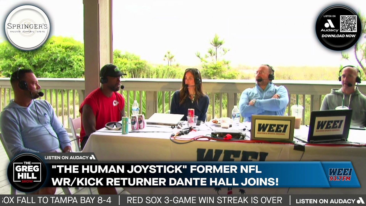 NFL legend Dante 'The Human Joystick' Hall joins!