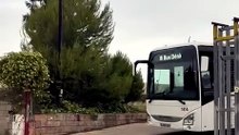 Primera salida del nuevo bus en Dénia