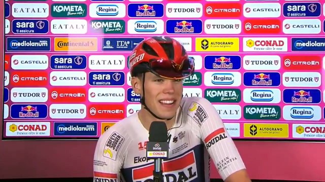 Tour d'Italie 2026 - Paul Magnier : C'était ma 1ère fois contre les grands sprinteurs