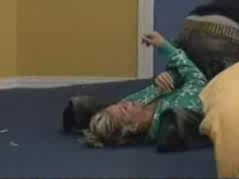 Day 77. - Leish kicks Billy in the nuts.