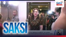 Inaasahang botohan sa impeachment vs VP Sara Duterte sa Lunes, isasagawa sa pamamagitan ng roll call | Saksi