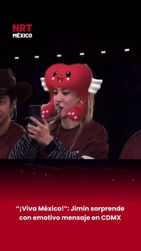 😭🎤 Jimin, integrante de BTS, agradeció al público mexicano al finalizar el concierto en CDMX, destacando la energía de los asistentes y cerrando con un “¡Viva México!”, lo que provocó ovación total entre los fans.