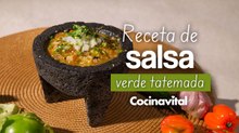 Receta de salsa verde tatemada