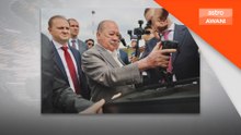 Agong berkenan saksi demonstrasi jet pejuang di Moscow