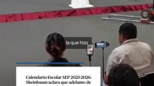 Calendario Escolar SEP 2025-2026: Sheinbaum aclara que adelanto de vacaciones es solo una propuesta