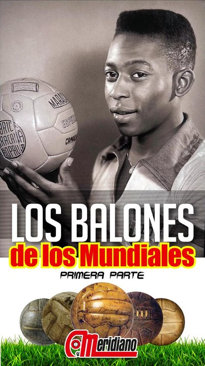 Los balones de los Mundiales