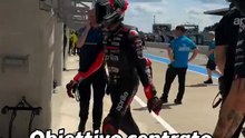 Bezzecchi: Missione compiuta! 🏍️💪 #bezzecchi #lemans #motogp