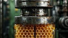 HYDRAULIC PRESS VS 1000°C GLOWING STEEL & HONEYCOMB! 🍯🔥How Much Pressure Can a $10,000 Watch Handle
