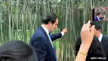 Salvini in Biennale: "Padiglione Italia bellissimo", poi a Israele