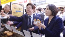이 대통령, 서울 남대문시장 깜짝 방문...족발집에서 식사 / YTN