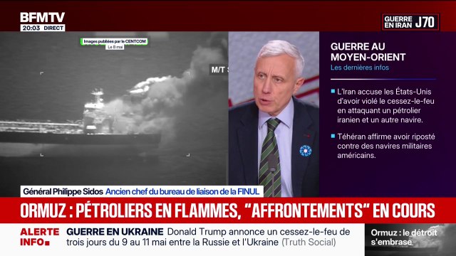 Détroit d'Ormuz: Il y a une aggravation dans la façon de traiter les bateaux iraniens , analyse Philippe Sidos, ancien chef du bureau de liaison de la FINUL