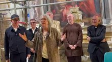 Patti Smith inaugura il padiglione del Vaticano alla Biennale di Venezia: il video