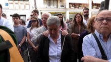 Minuto de silencio en Montilla (Córdoba) por los dos guardias civiles fallecidos en Huelva