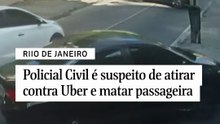 Policial Civil é suspeito de atirar contra Uber e matar passageira no RJ