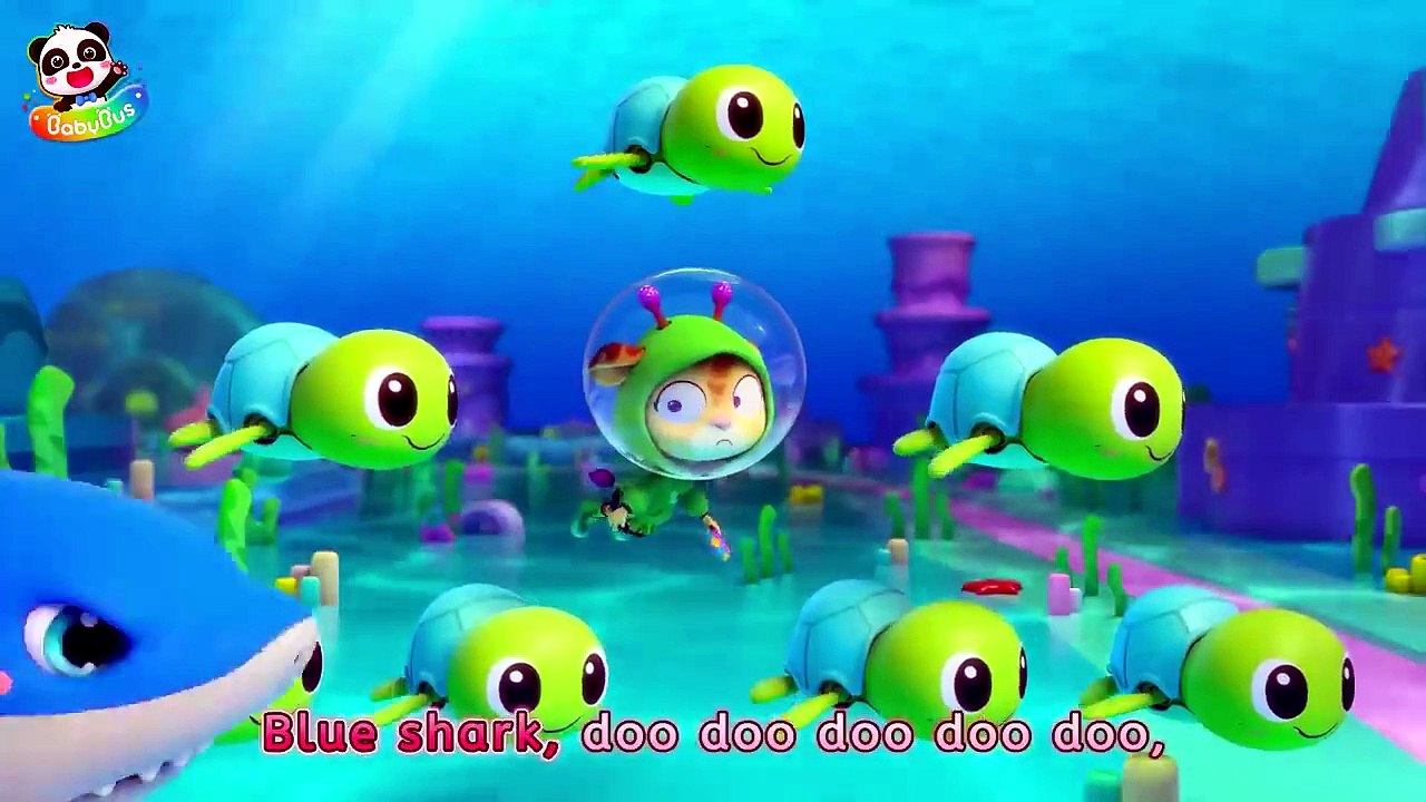 Learn Colors with Color Sharks _ Sharks in the...
