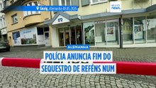 "Ninguém ficou ferido": polícia anuncia fim do sequestro de reféns num banco na Alemanha