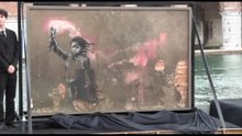 Venezia, Banca Ifis conclude il restauro del Migrant Child di Banksy