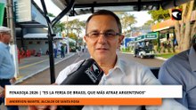 Fenasoja: Alcalde de Santa Rosa destacó la presencia argentina y el impacto económico de la feria