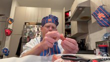 Tank Cooks Bacon Wrapped Smokies