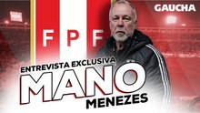 Mano Menezes conversa com Gabardo
