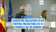 Habrá cuarentena obligatoria en el Hospital Gómez Ulla de Madrid para los españoles del MV Hondius