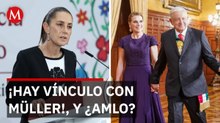 Sheinbaum detalla sus encuentros periódicos con Beatriz Gutiérrez Müller