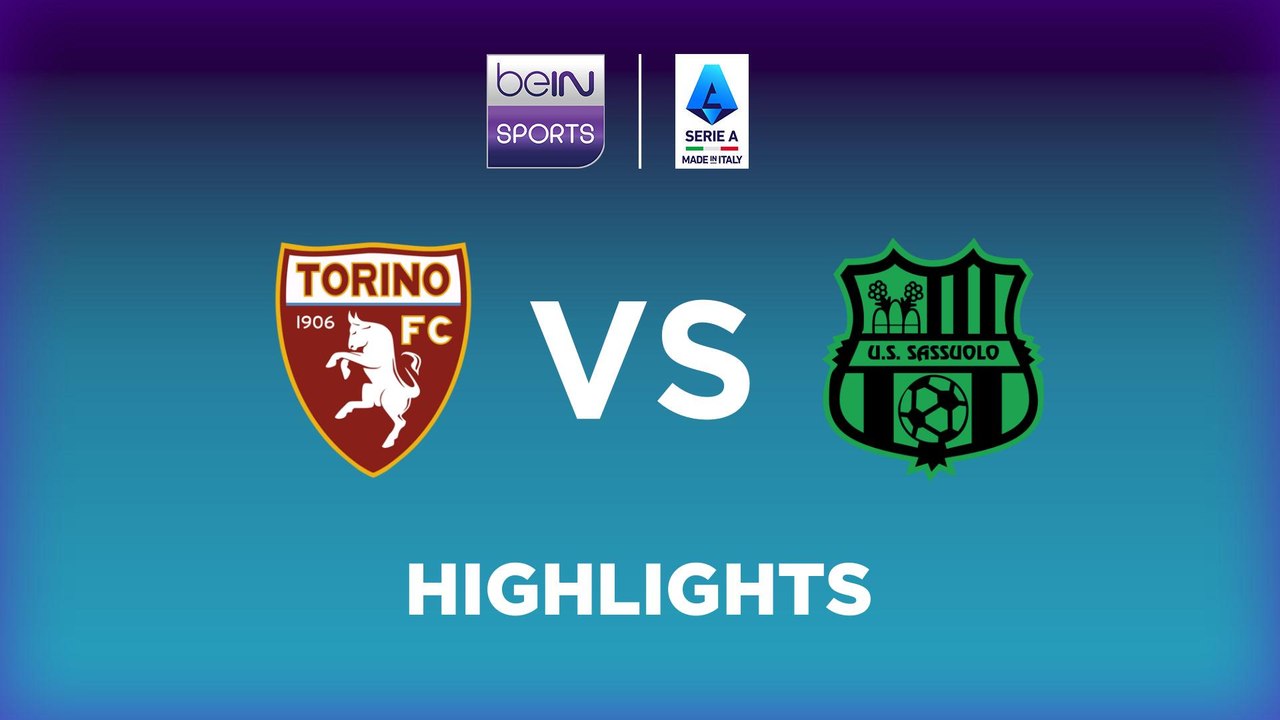 Torino vs. Sassuolo - Game Highlights
