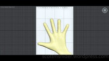 Ponikarovsky: 3DS MAX Practice Polygon Modeling Hand Model Video #15 (05-08-2026)