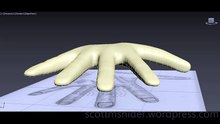 Ponikarovsky: 3DS MAX Practice Polygon Modeling Hand Model Video #19 (05-08-2026)