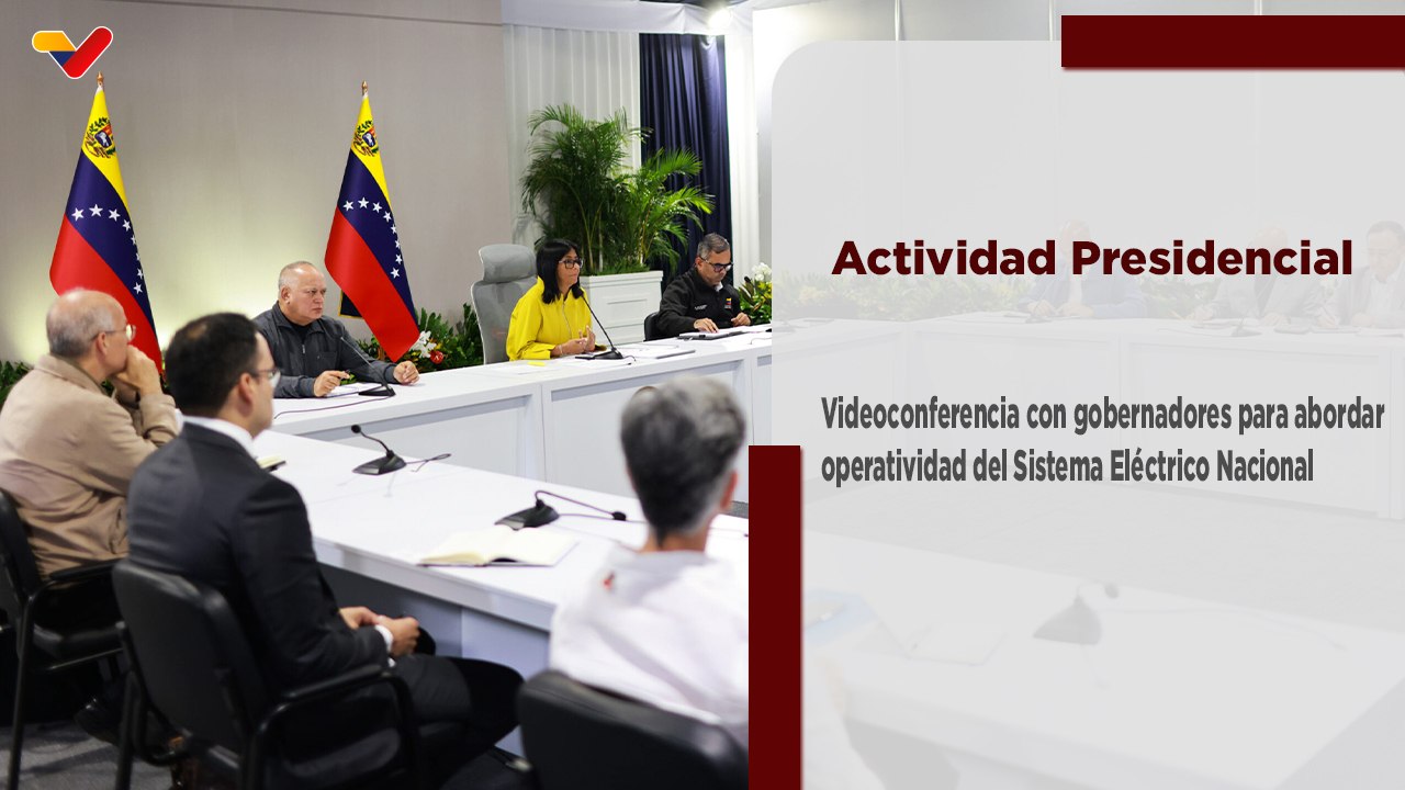 Presidenta (E) lidera videoconferencia con gobernadores para abordar operatividad del SEN