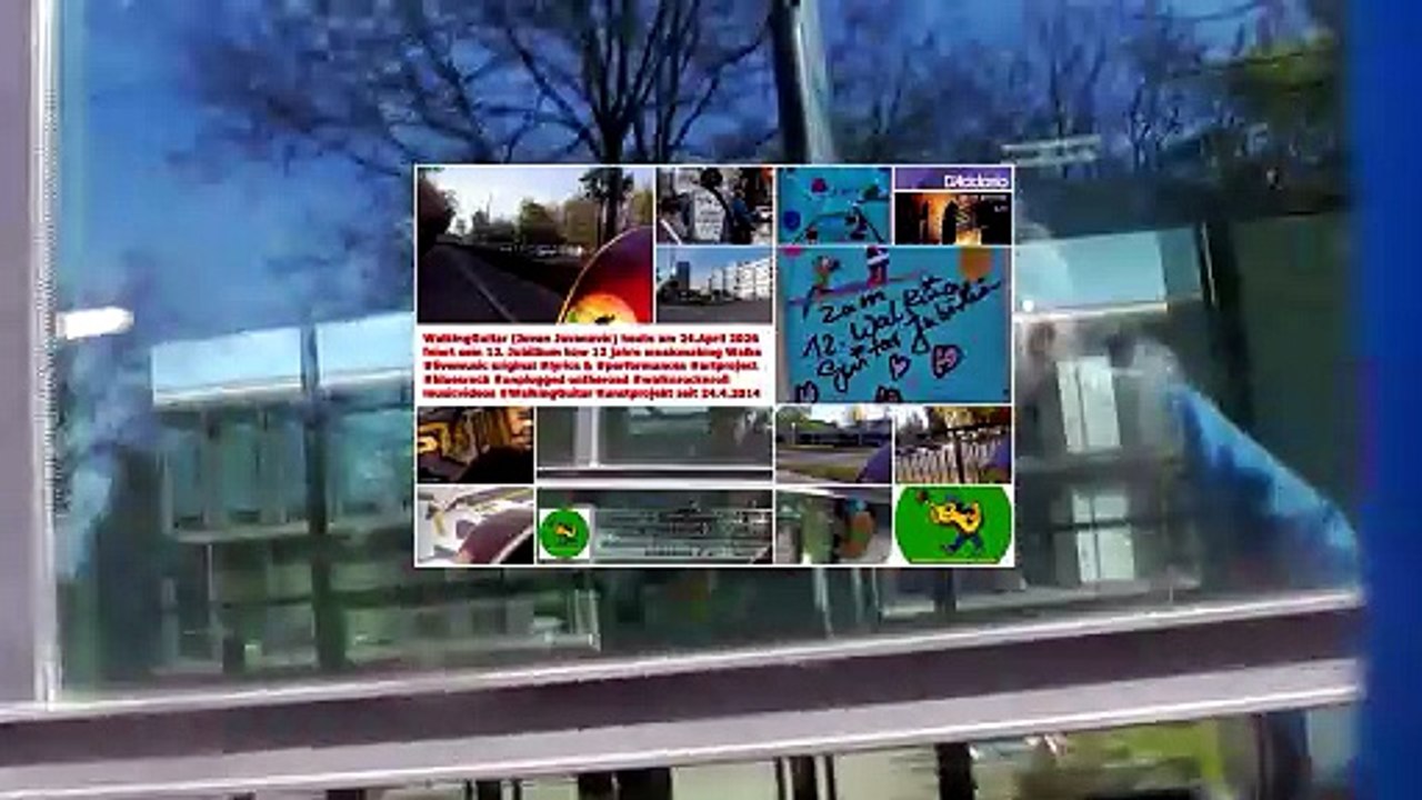 WalkingGuitar (Jovan Jovanovic) heute am 24.April 2026 feiert sein 12. Jubiläum_edit