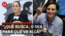 Sheinbaum tunde a Lilly Téllez por intentar sabotear el vínculo con EU