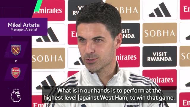 Arteta never doubted Arsenal's ability to bounce back in title race