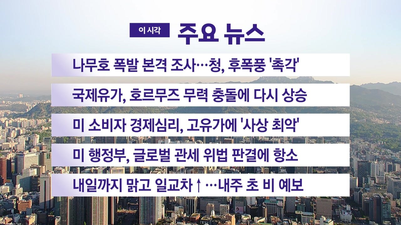 [YTN 실시간뉴스] 나무호 폭발 본격 조사...청, 후폭풍 '촉각' / YTN