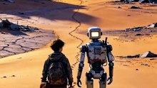 The journey of A robot and a boy