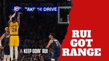Rui Hachimura shows incredible range as he achieves historic run with the Lakers