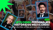 Fans de BTS convierten a idols en héroes históricos mexicanos