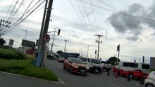 Meycauayan Exit on Malhacan Road in Meycauayan, Bulacan, Philippines