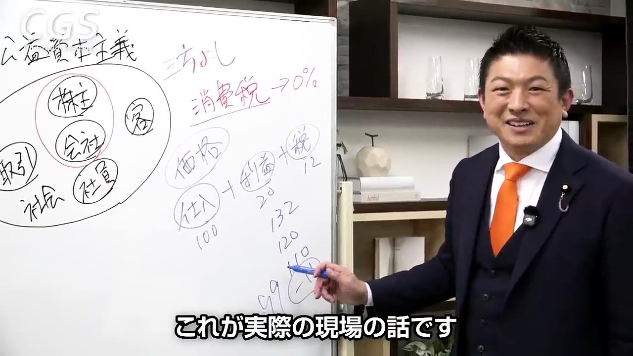 神谷宗幣が徹底解説！参政党が掲げる「反グローバリズム」と「消費税廃止」「外国人問題」｜神谷宗幣
