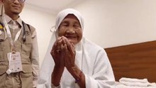 Rasa Syukur Nenek Epa Bisa Berhaji di Usia 80 Tahun