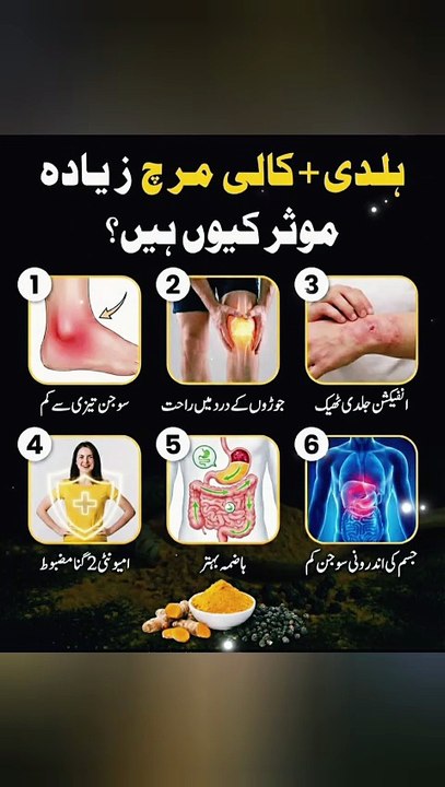 Haldi + Kaali Mirch = Powerful Natural Medicine 💥#shorts #health #trending