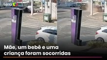 Carro de aplicativo capota após perder controle no interior de Minas Gerais