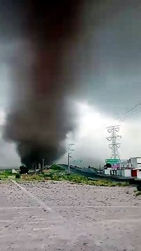 Después del calor, granizo y tornado sorprende a Puebla | VIDEO