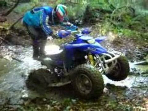 Mika bourbier en quad