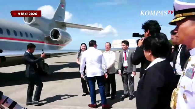 Detik-Detik Presiden Prabowo Naik Jet Falcon Tinggalkan Filipina usai Hadiri KTT ke-48 ASEAN